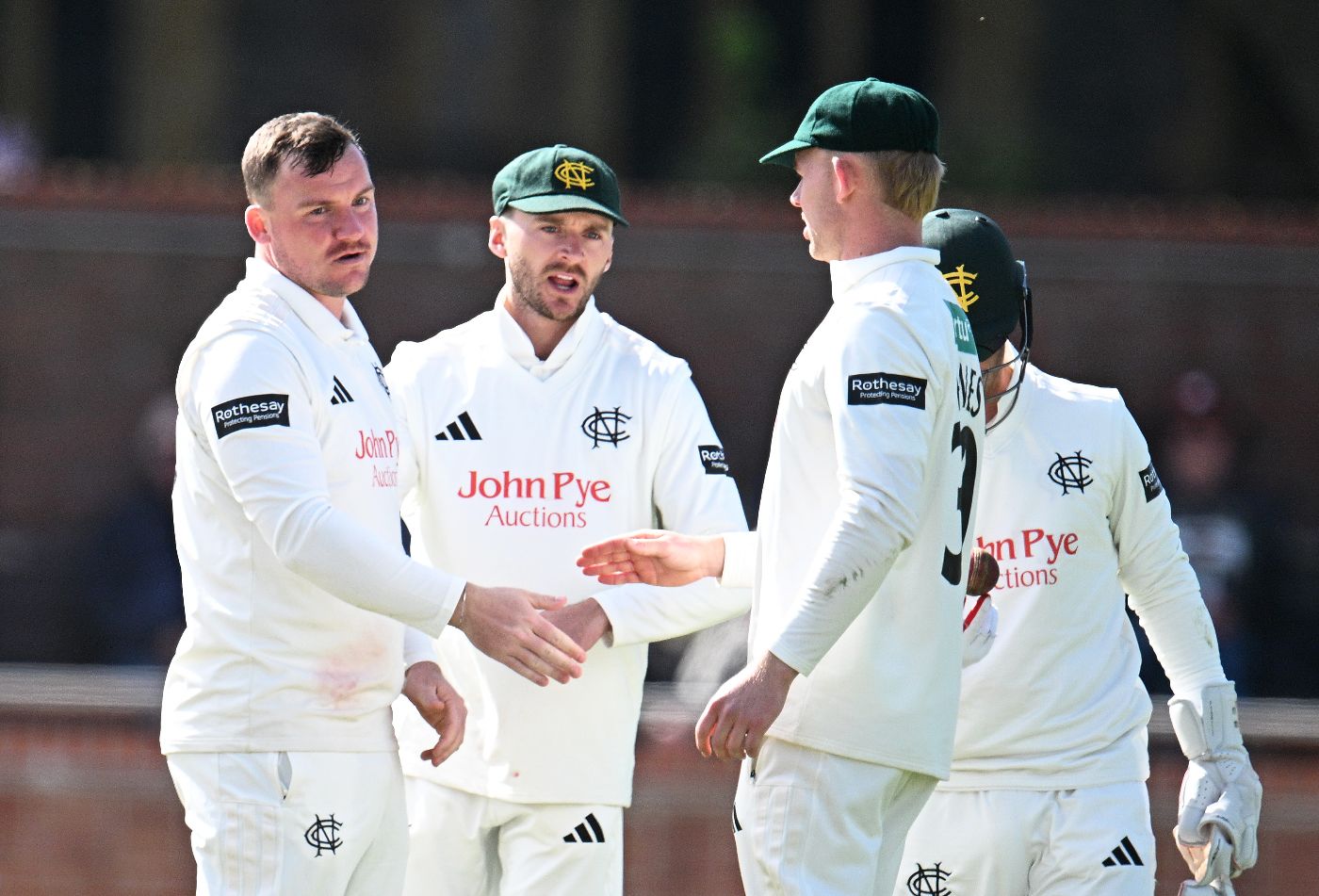 Liam Patterson-White claimed four wickets for Notts