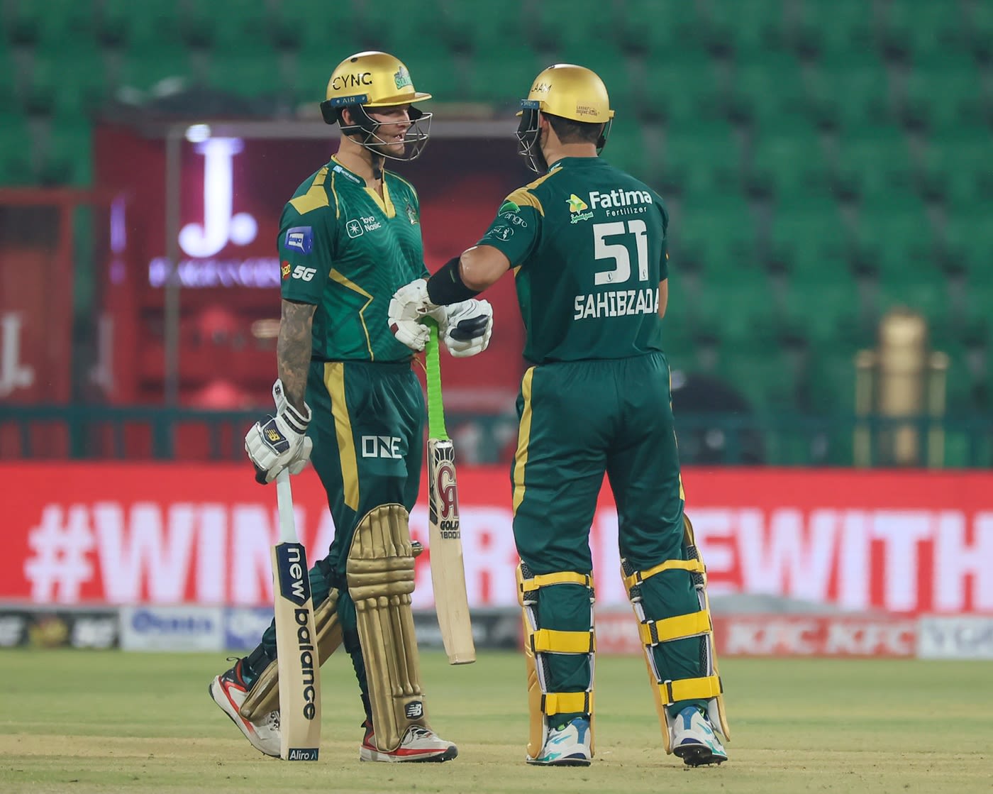 Josh Philippe and Sahibzada Farhan shared a 110-run stand