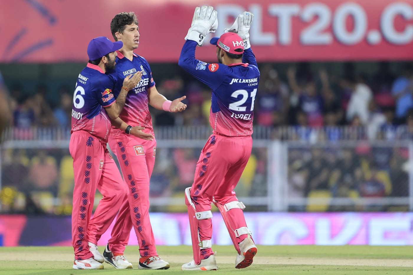Nandre Burger struck in his first over