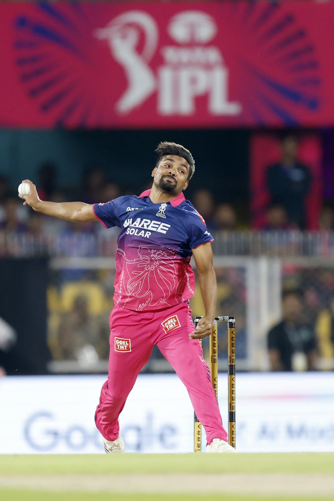 That's a slinger from Sandeep Sharma