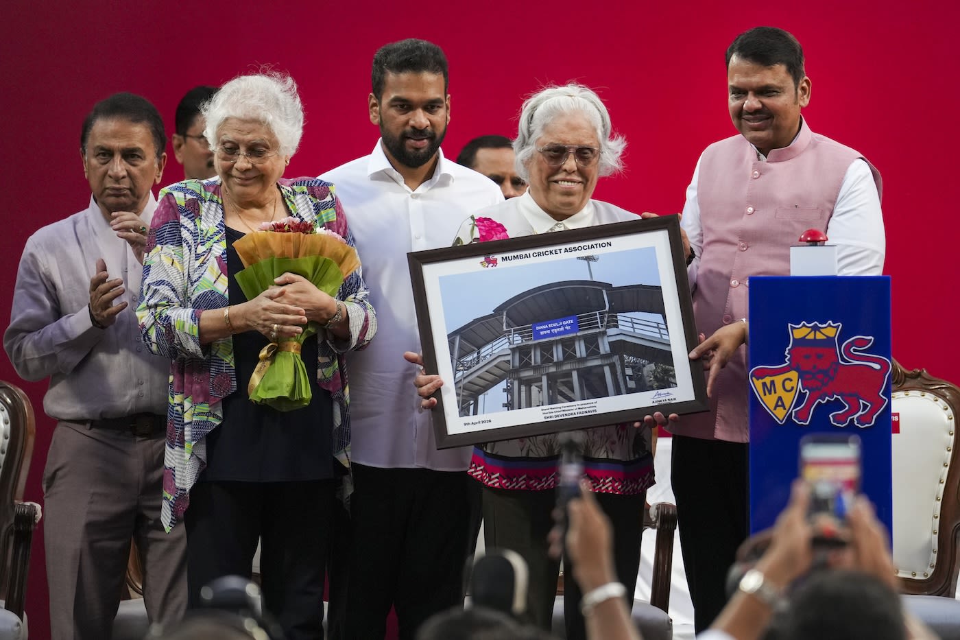Diana Edulji now has a gate named after her at Wankhede Stadium
