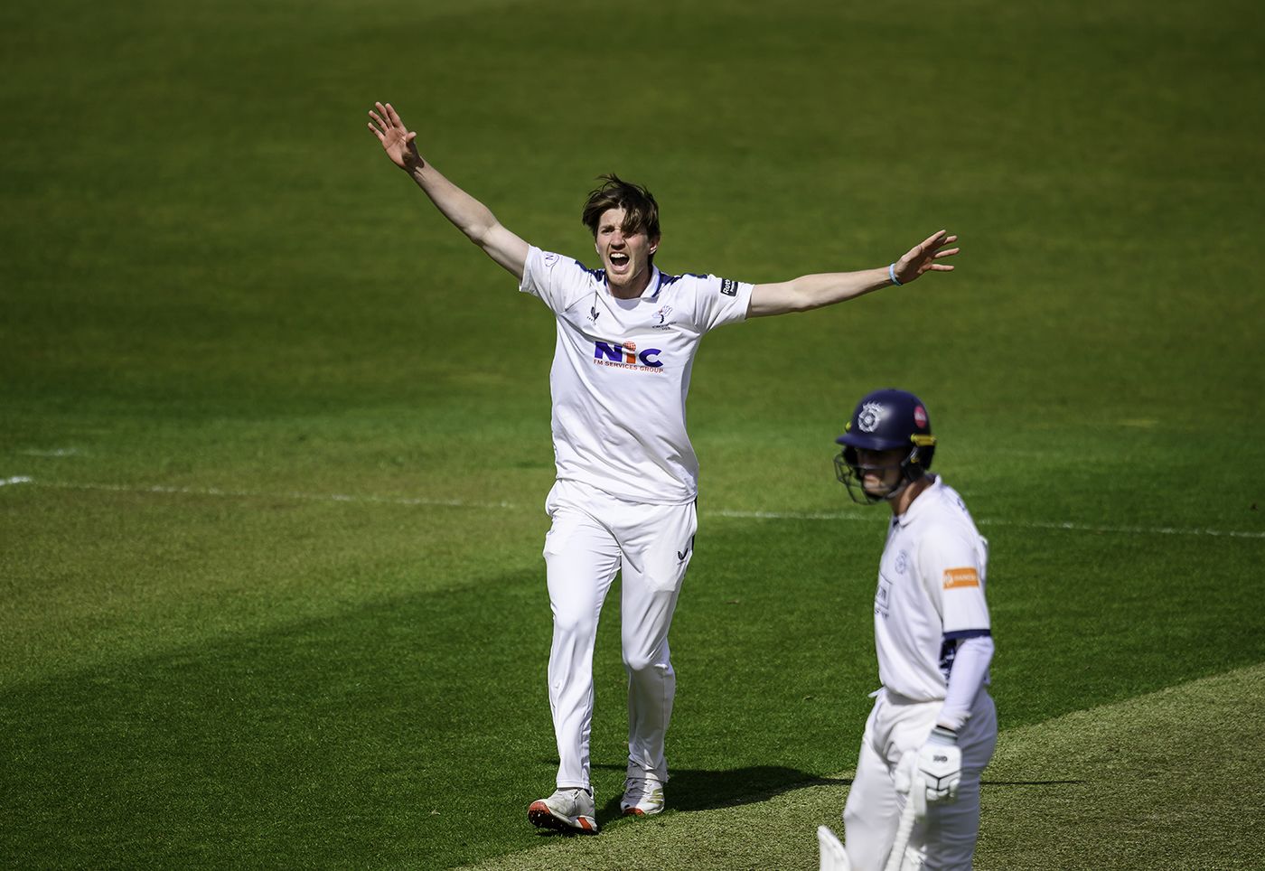 George Hill claimed a five-wicket haul
