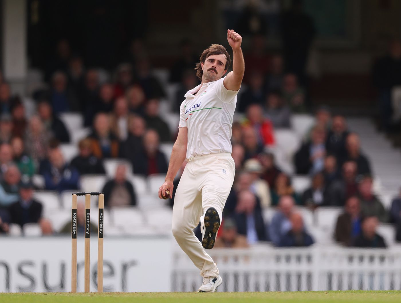 Ben Green in his delivery stride