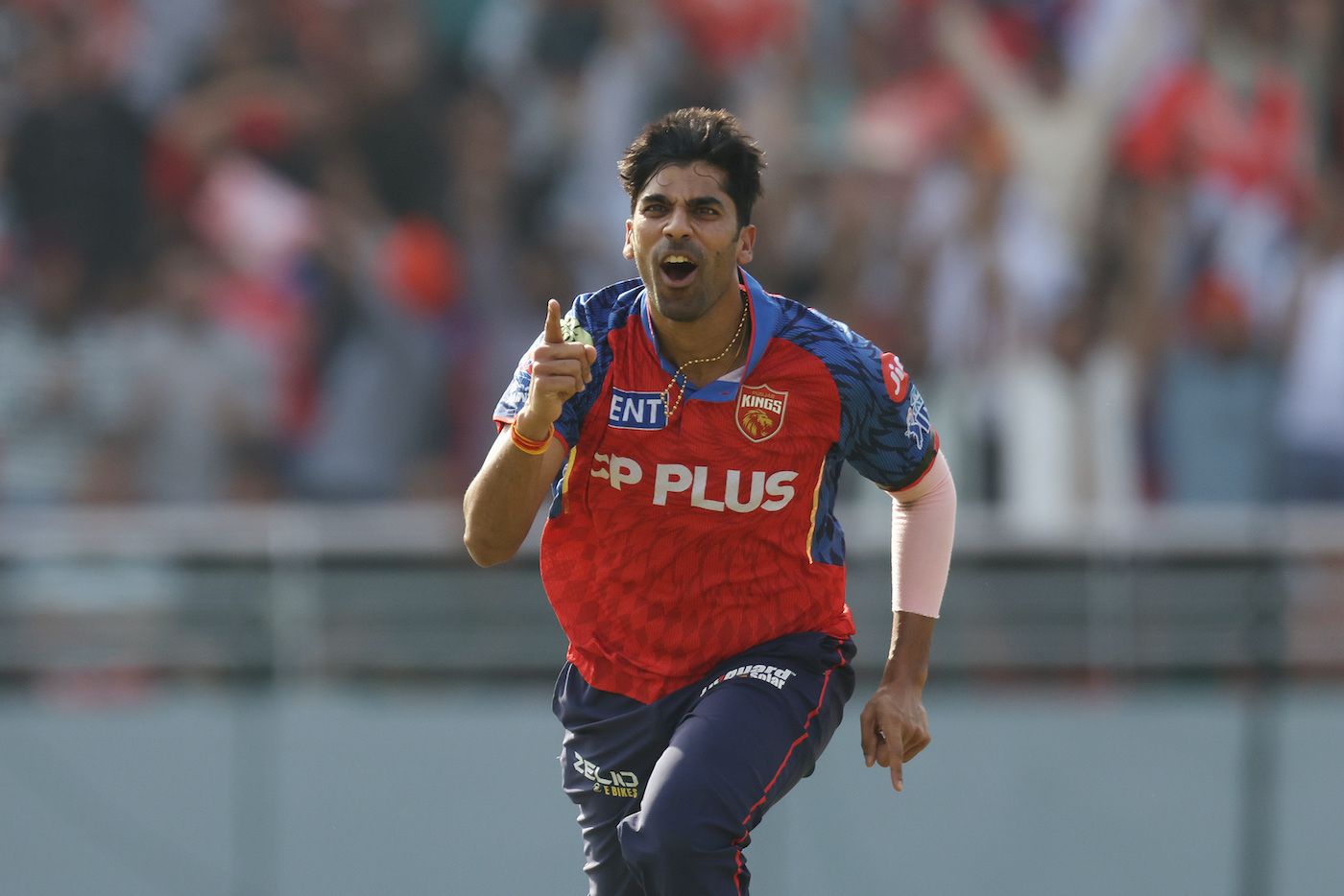 Who would have thought Shashank Singh would have a field day with the ball!