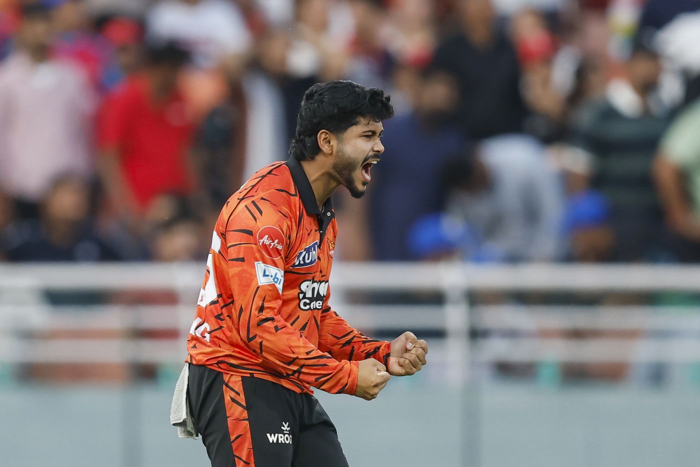 Shivang Kumar got the first breakthrough for SRH