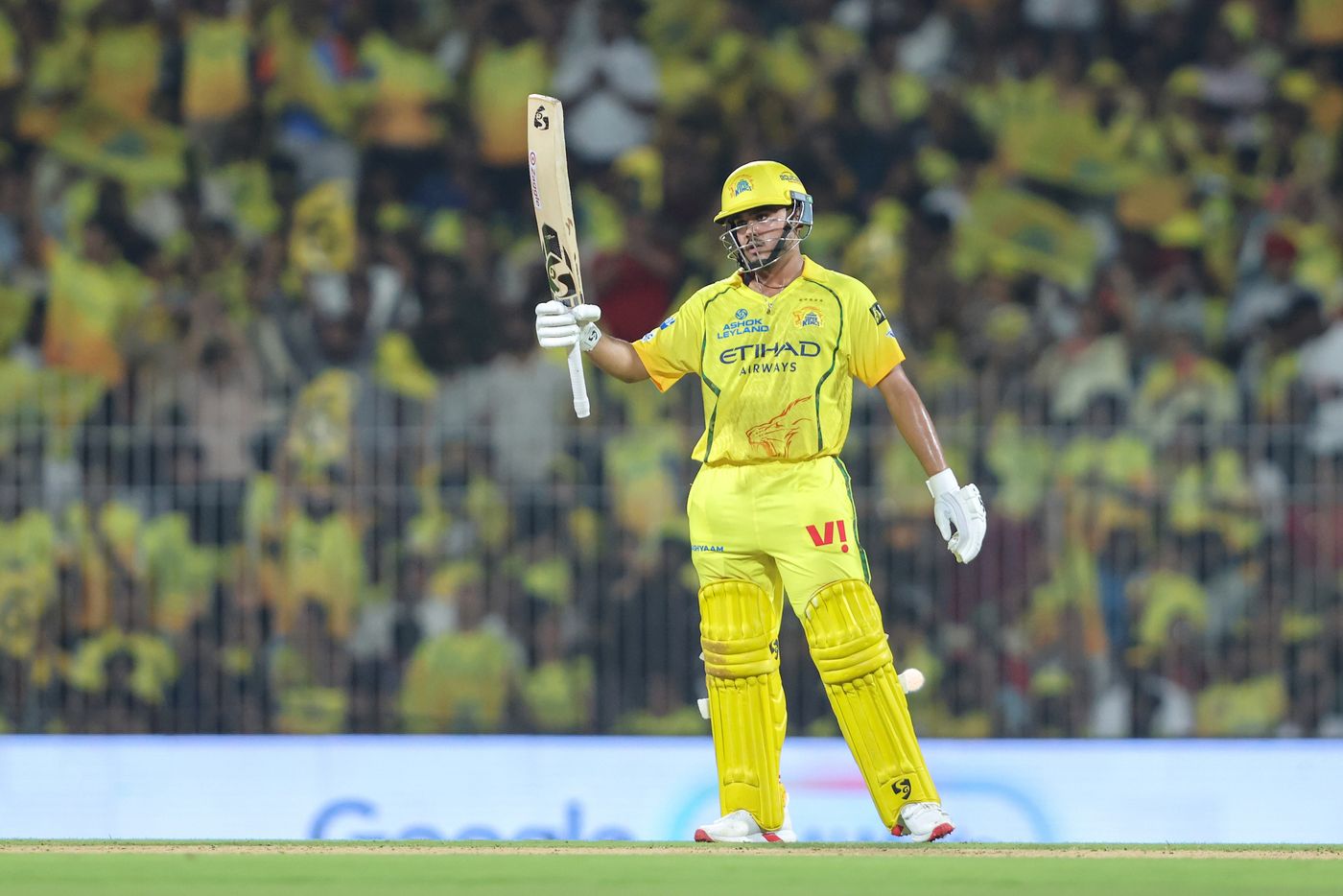 Ayush Mhatre brought up a solid fifty