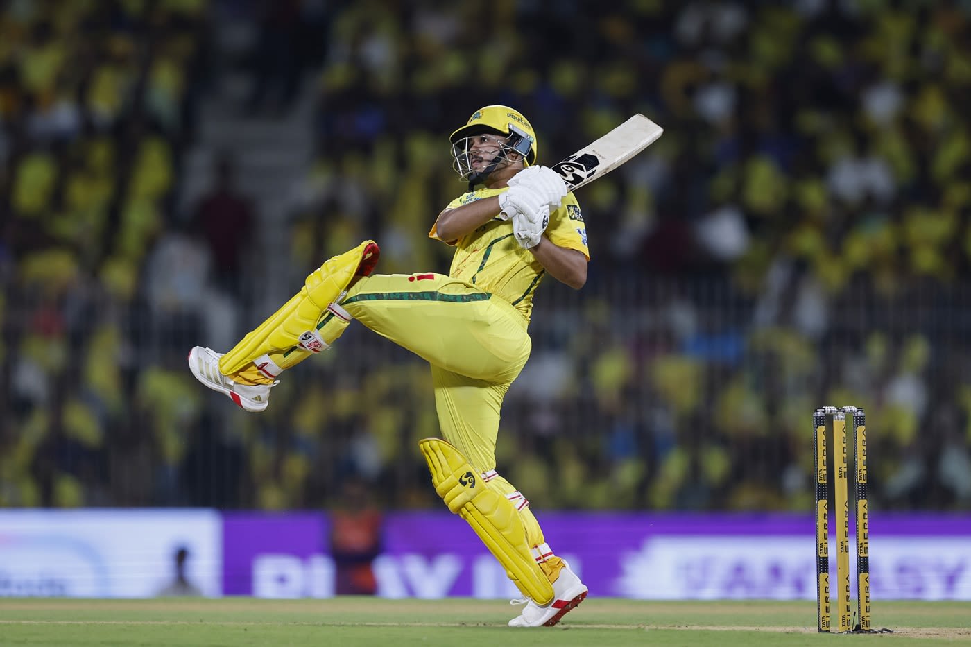 Ayush Mhatre began with a flurry of shots