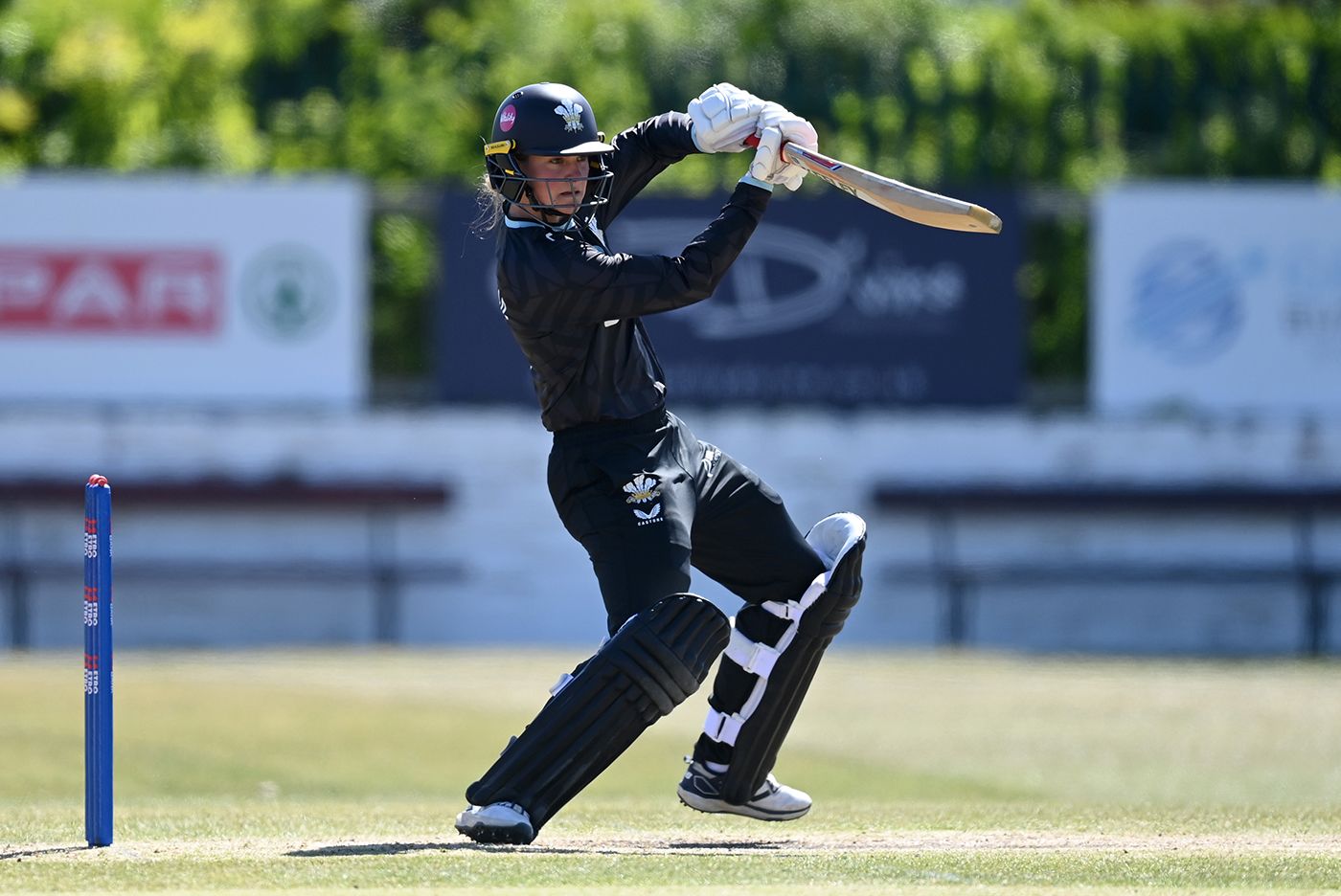 Paige Scholfield punches one through cover