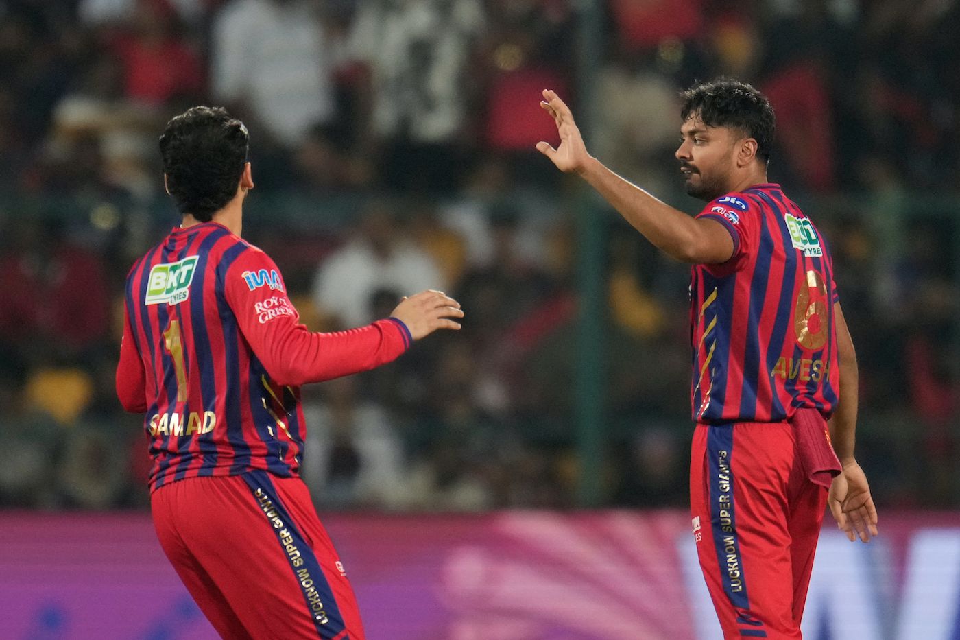 Avesh Khan got Devdutt Padikkal with a short ball