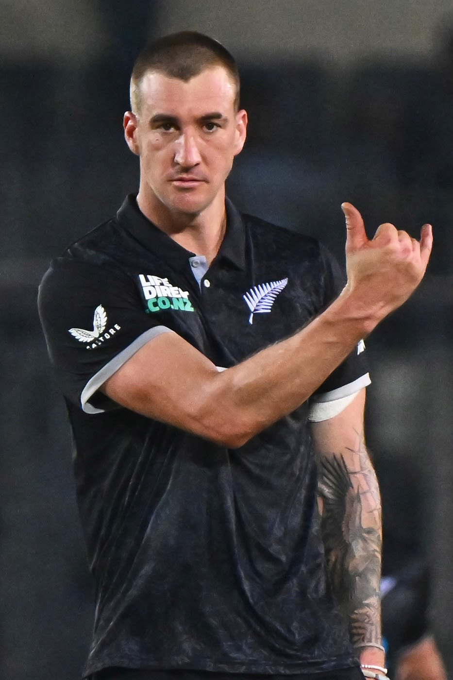 Blair Tickner picked up four wickets