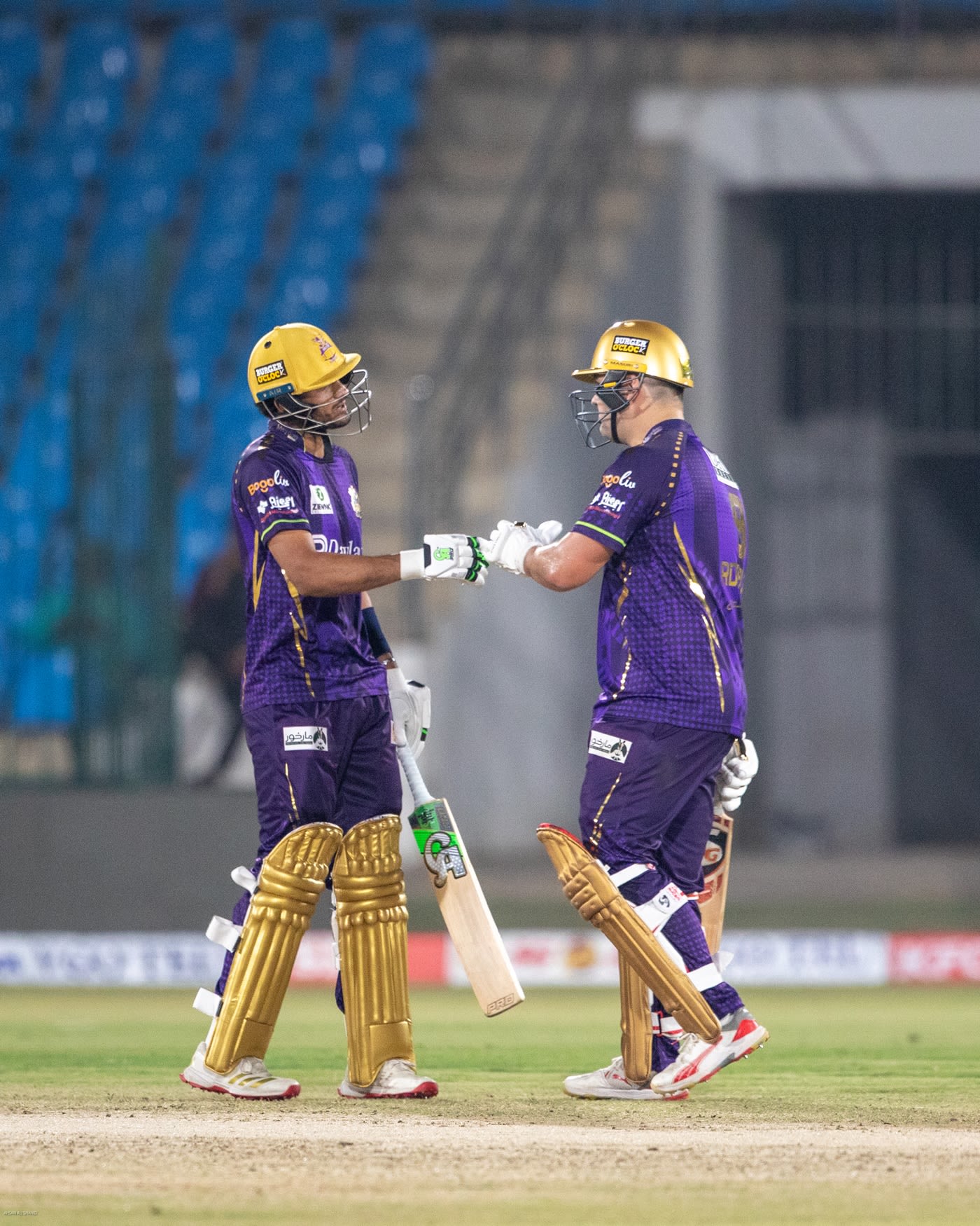 Hasan Nawaz and Rilee Rossouw steadied the Gladiators' chase