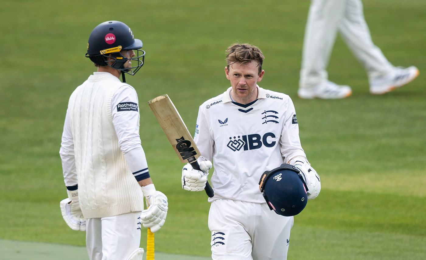 Sam Robson saved the game with 162