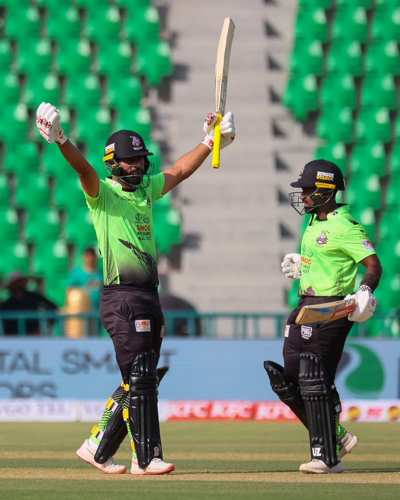 Fakhar Zaman smashed 103 off 51 balls, with 11 fours and six sixes