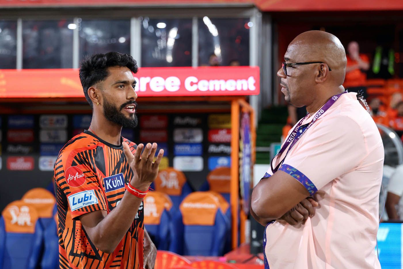 Praful Hinge speaks to Ian Bishop
