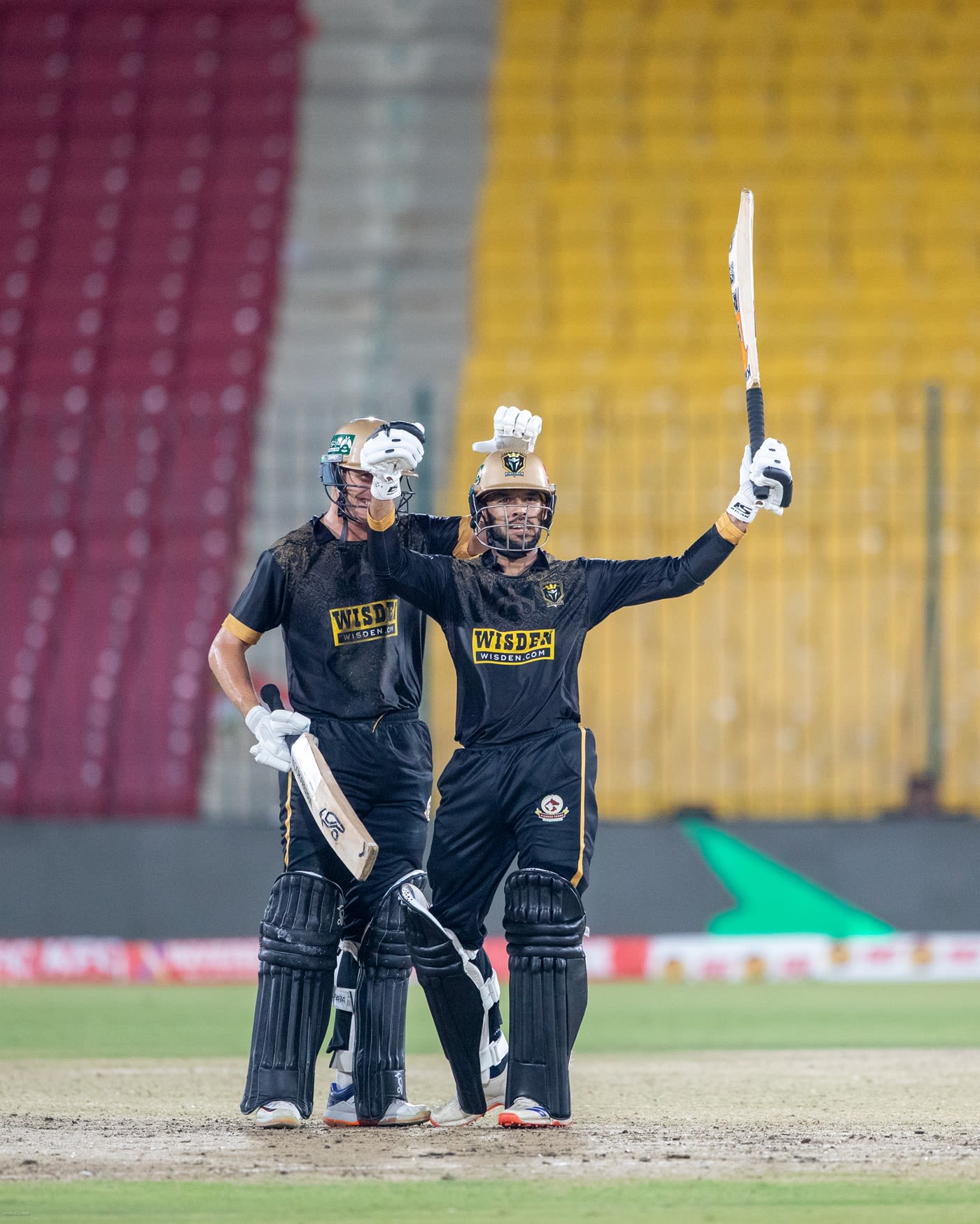 Usman Khan and Marnus Labuschagne put up a 123-run stand