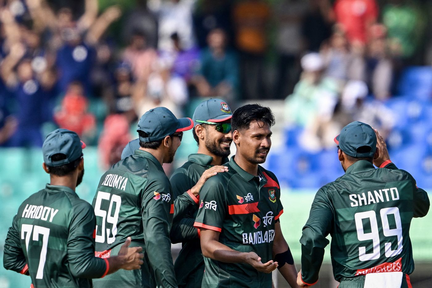 Mustafizur Rahman struck early for Bangladesh
