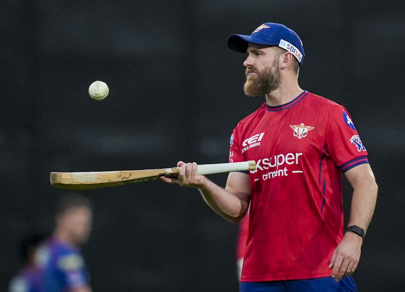 Kane Williamson during his stint as strategic advisor at LSG