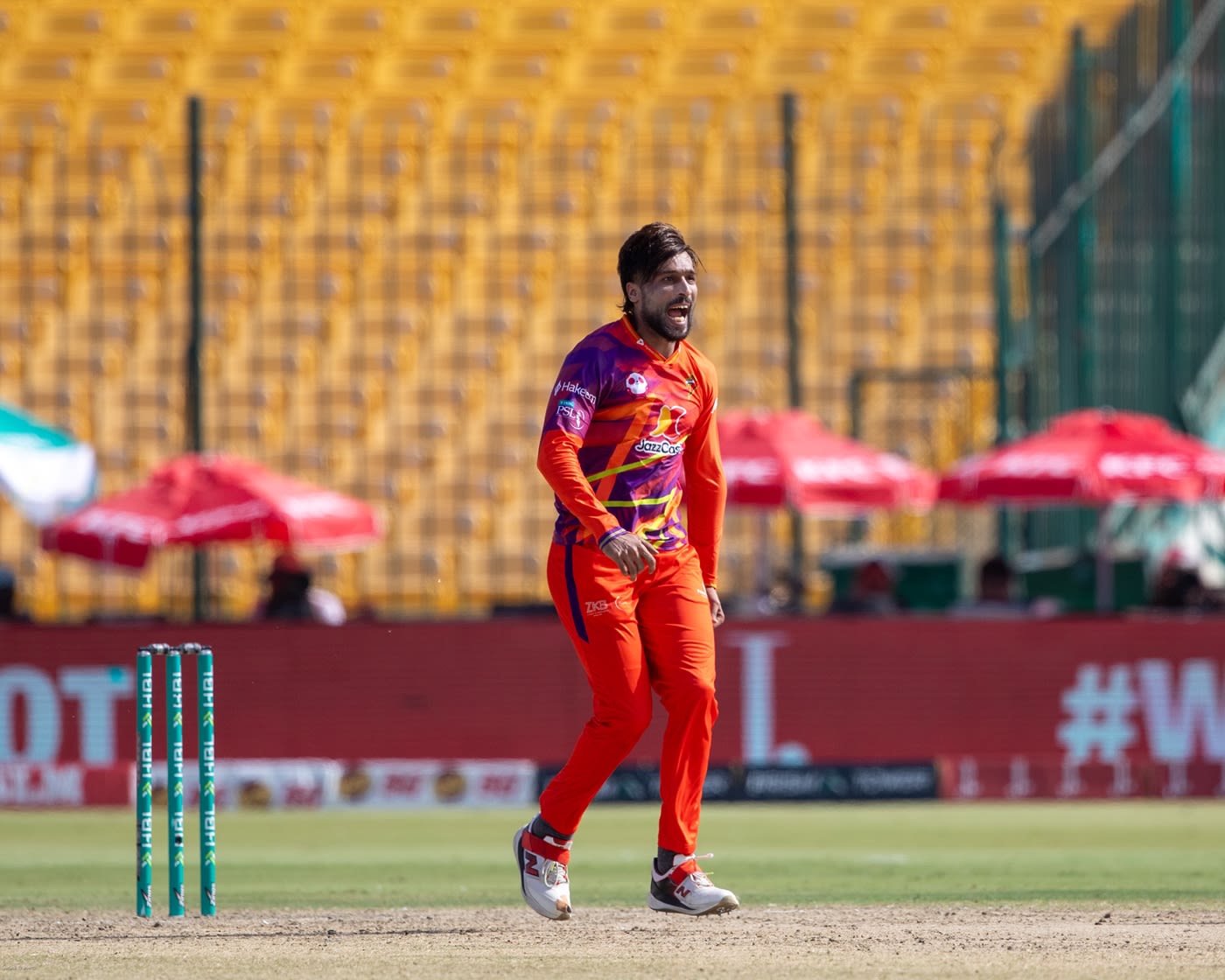 Mohammad Amir picked up 2 for 21