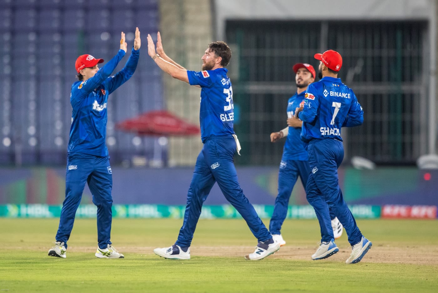 Richard Gleeson's early strikes left Hyderabad Kingsmen in a mess