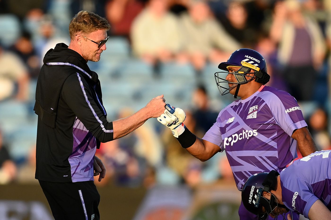 Samit Patel played for Andrew Flintoff's Northern Superchargers in 2025