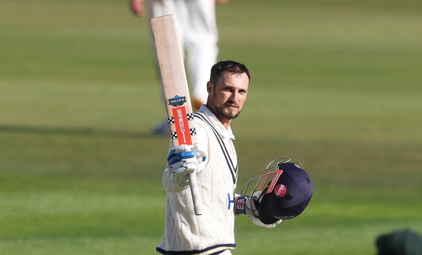 Ed Barnard made his 11th first-class hundred
