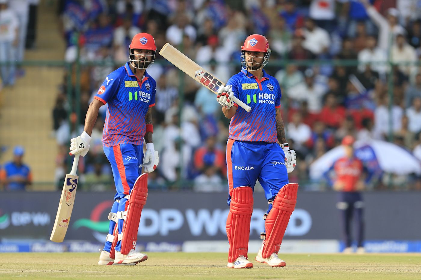Nitish Rana celebrates back-to-back fifties