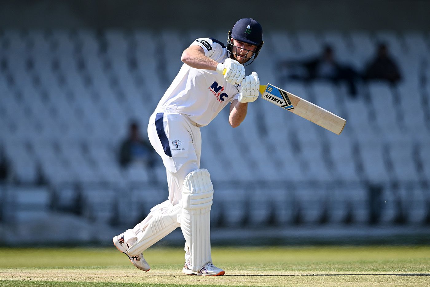 Finlay Bean resumed his innings on 102 not out