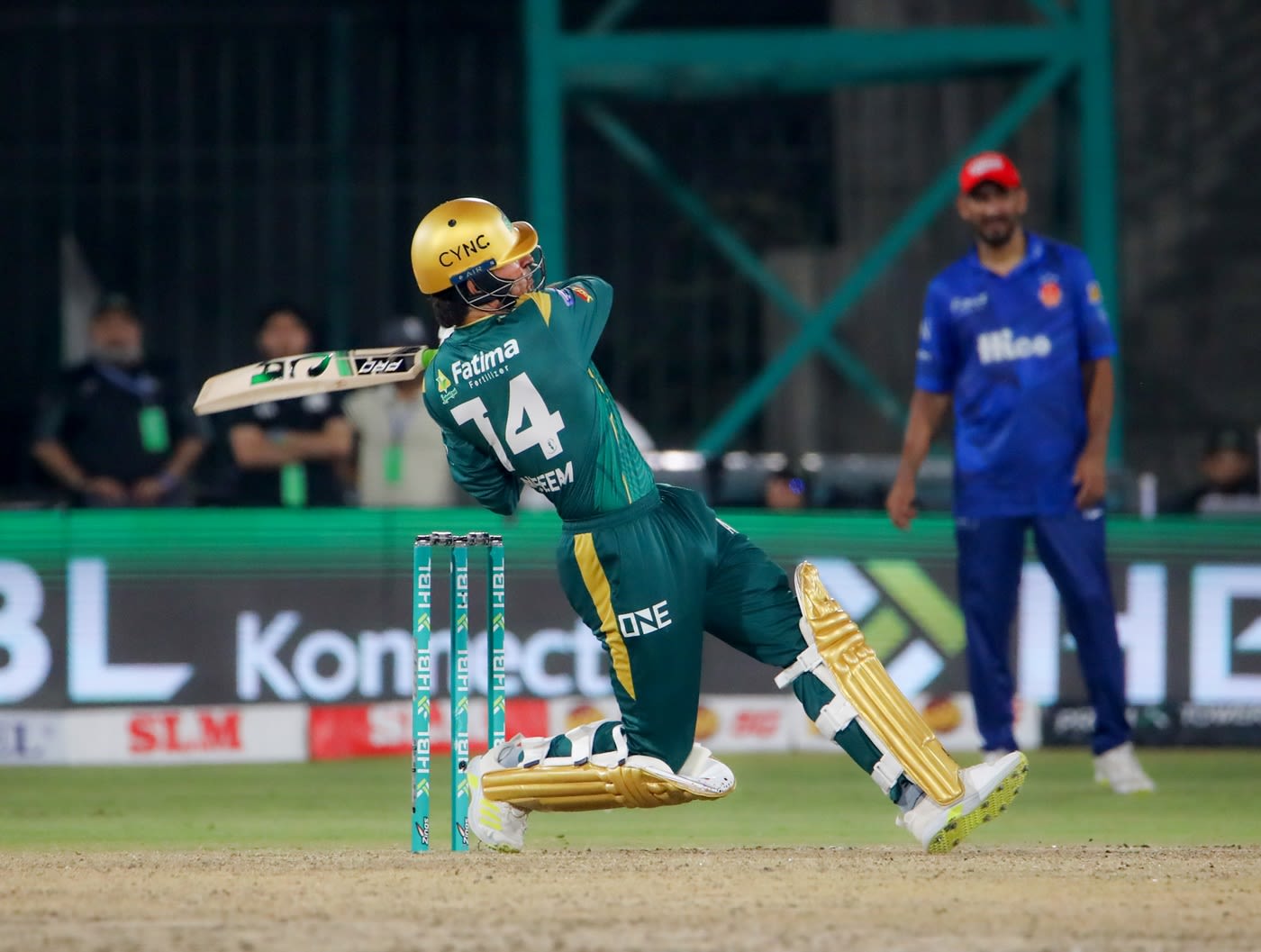 Mohammad Wasim hit an unbeaten 26 off nine balls
