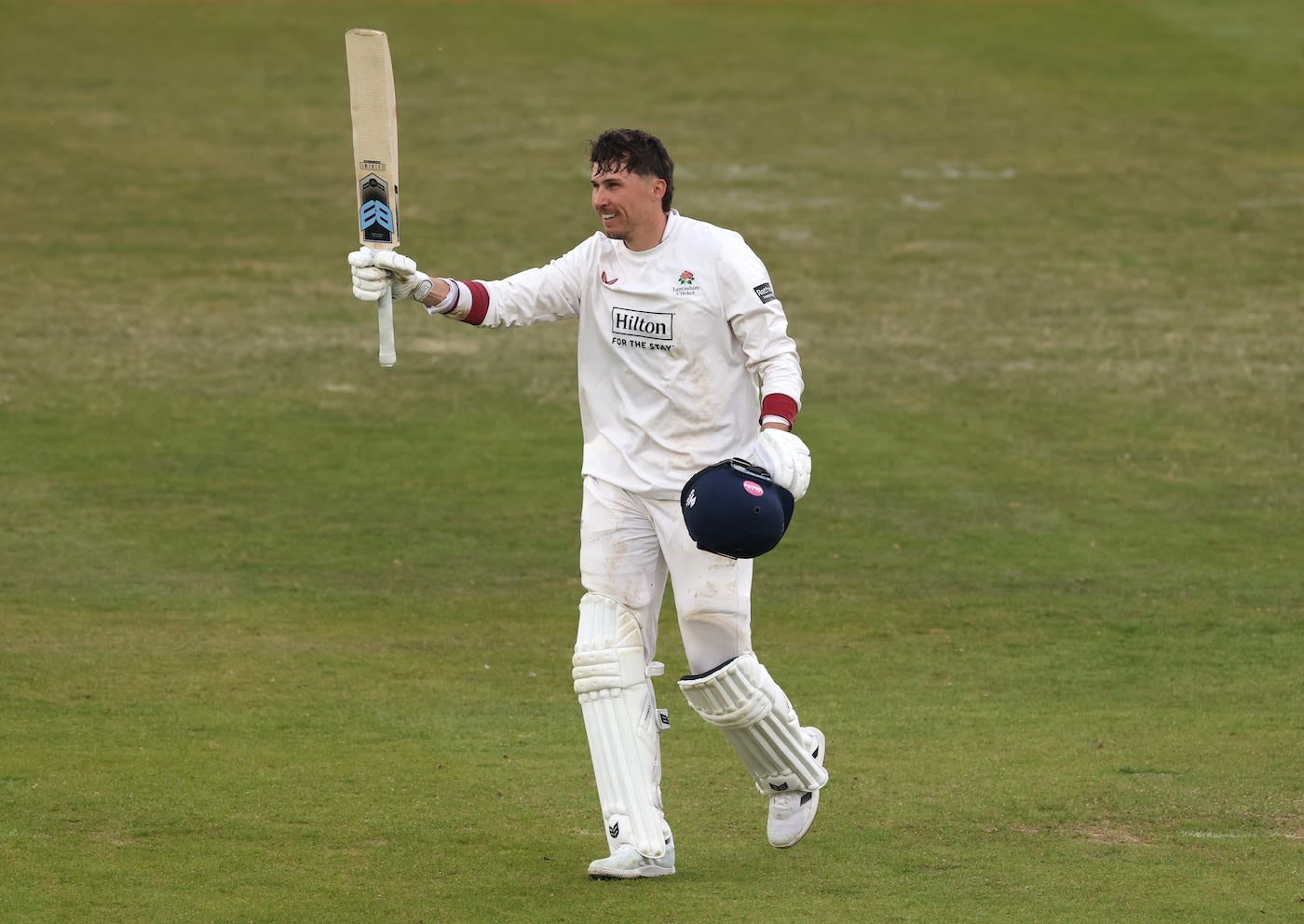Paul Coughlin struck his first century for Lancashire