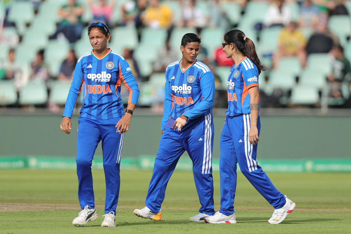 Deepti Sharma had a ball in the middle overs