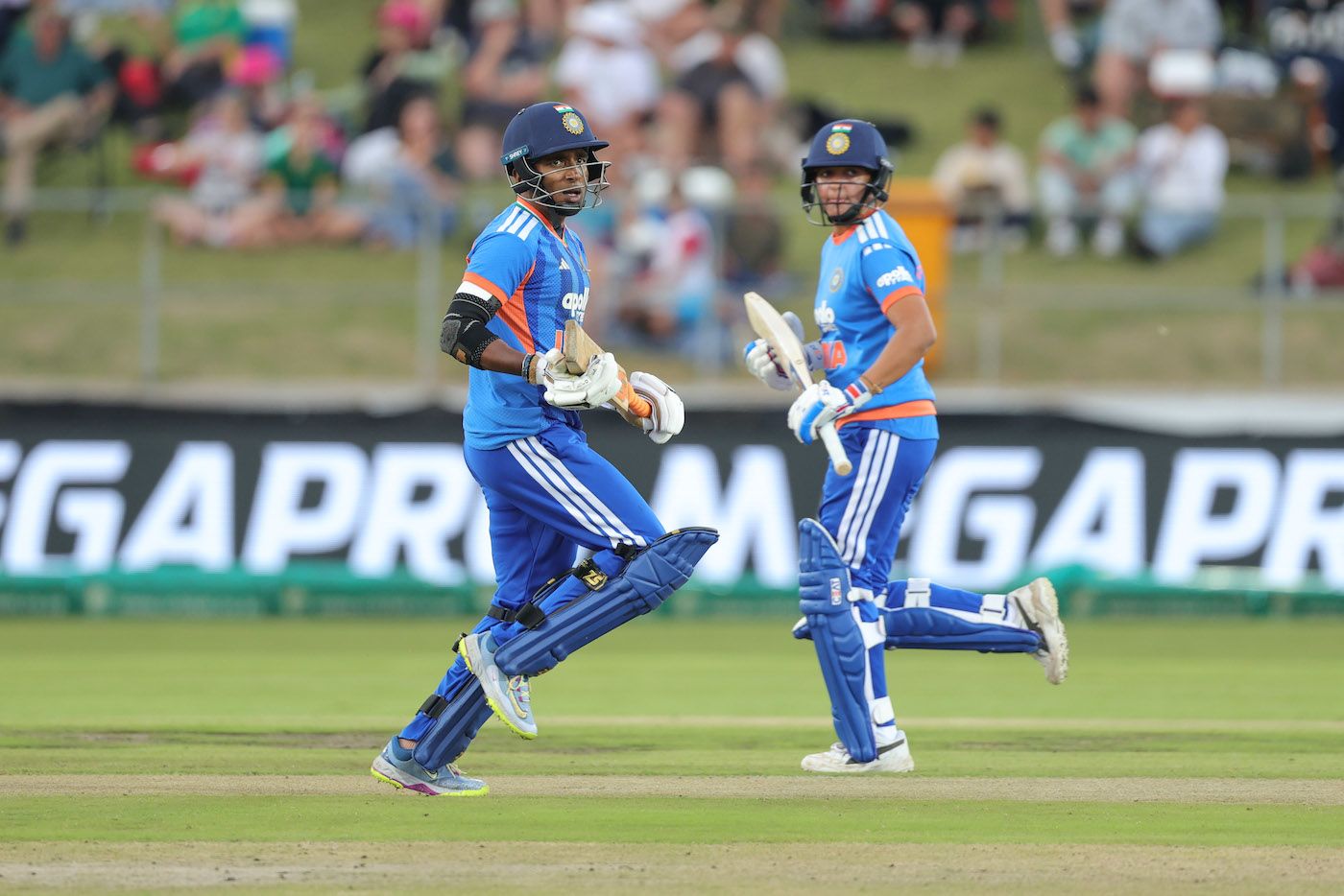Harmanpreet kaur and Bharti Fulmali added 38 for the fourth wicket
