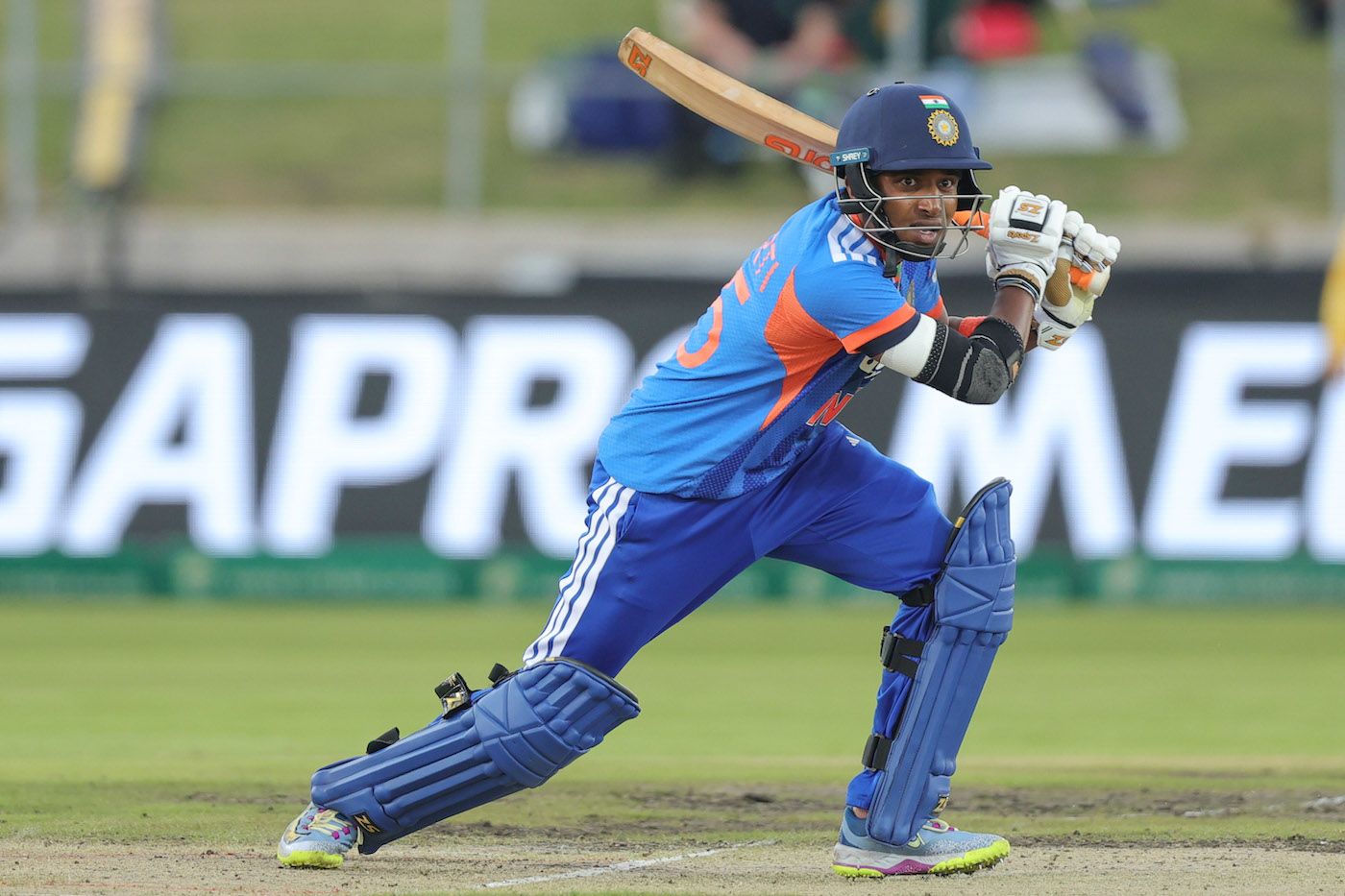 Bharti Fulmali was India's only six-hitter till the final over of their innings