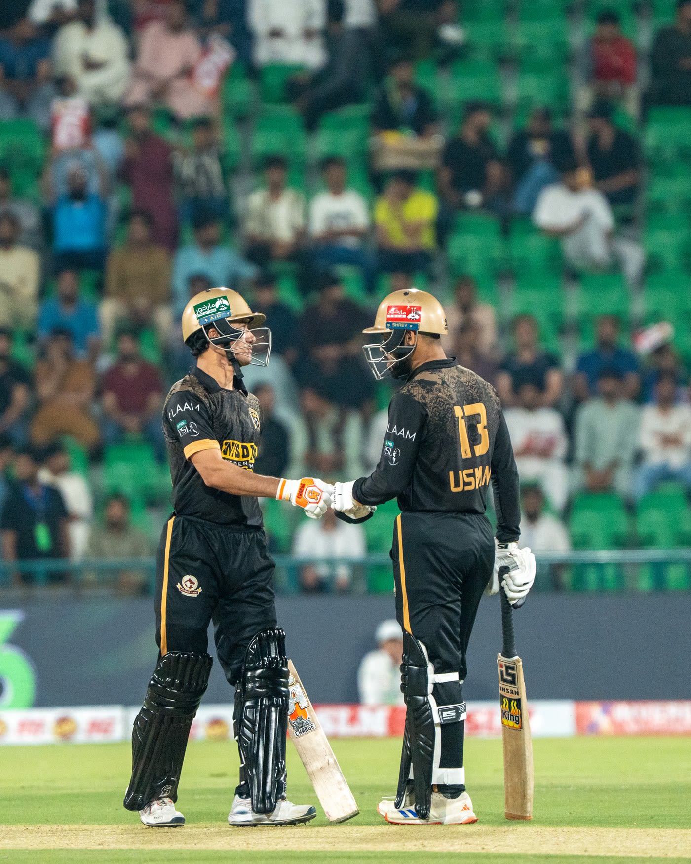 Usman Khan and Maaz Sadaqat had Hyderabad Kingsmen cruising in the chase