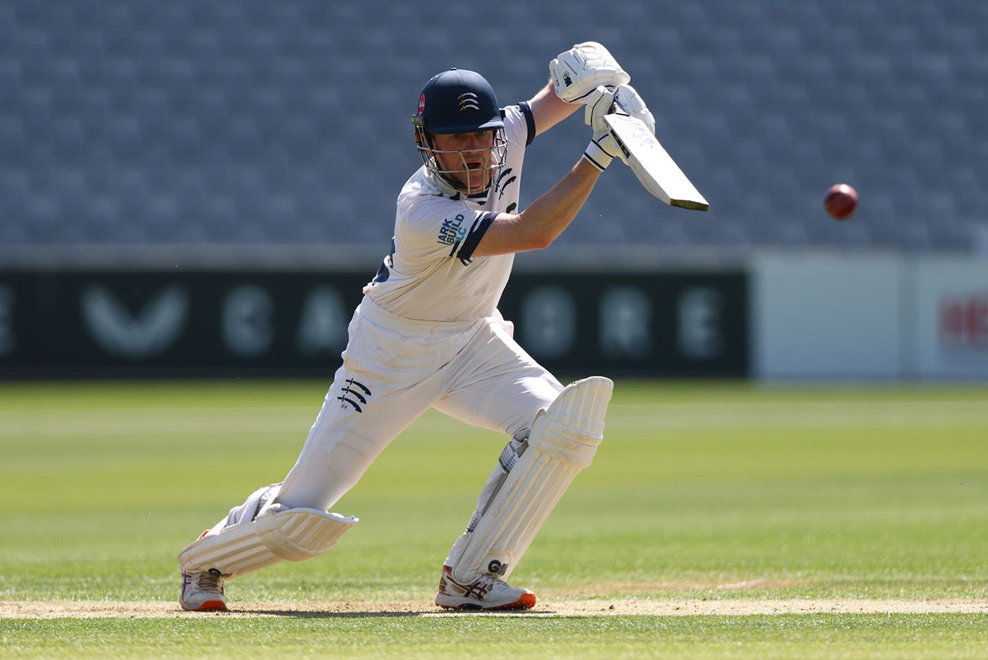 Sam Robson leans into a drive