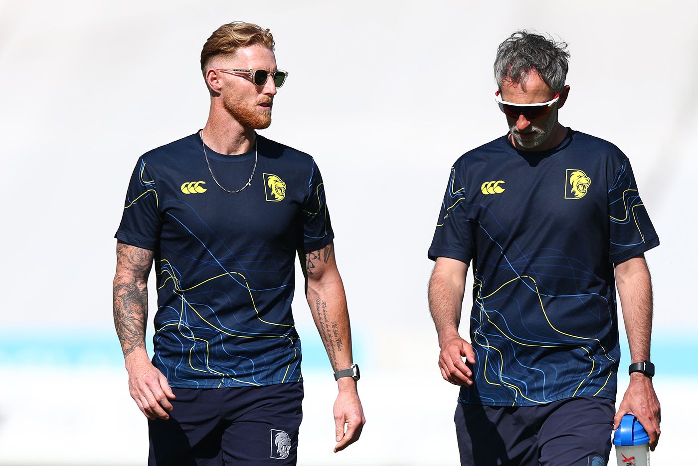 Ben Stokes travelled with the Durham squad down to London