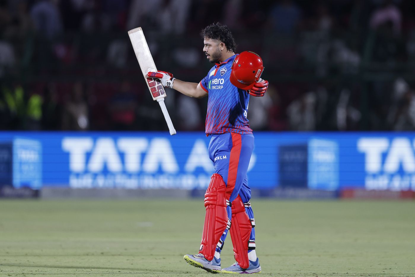 Ashutosh Sharma was unbeaten at the end of the chase