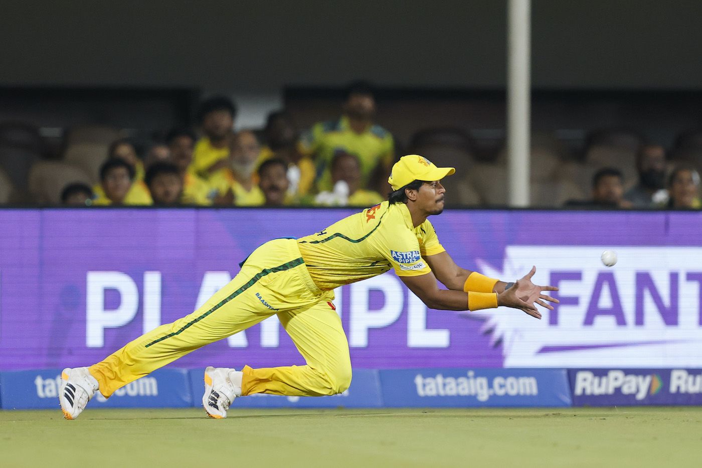 Ramakrishna Ghosh took a good catch at deep third to make the opening breakthrough