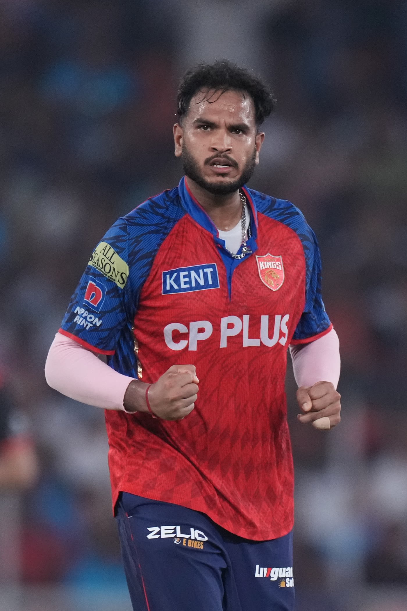 Vijaykumar Vyshak picked up two crucial wickets