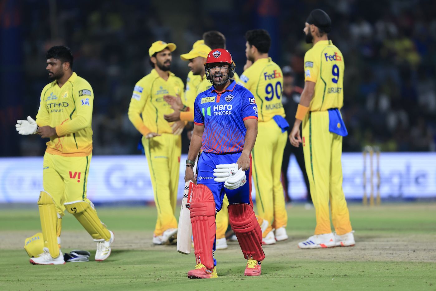 Karun Nair got out sweeping