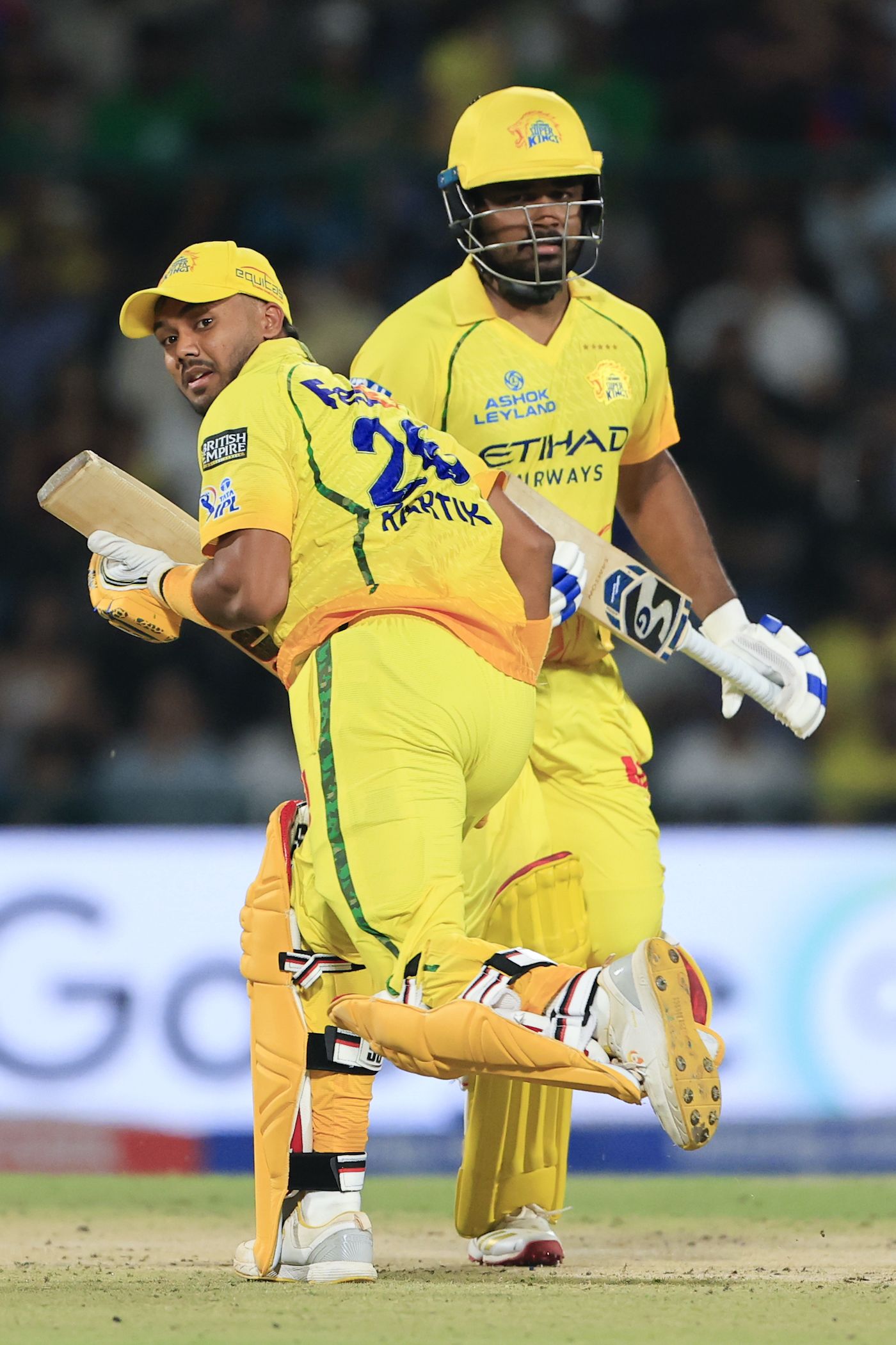 Sanju Samson and Kartik Sharma stitched the biggest partnership of the match