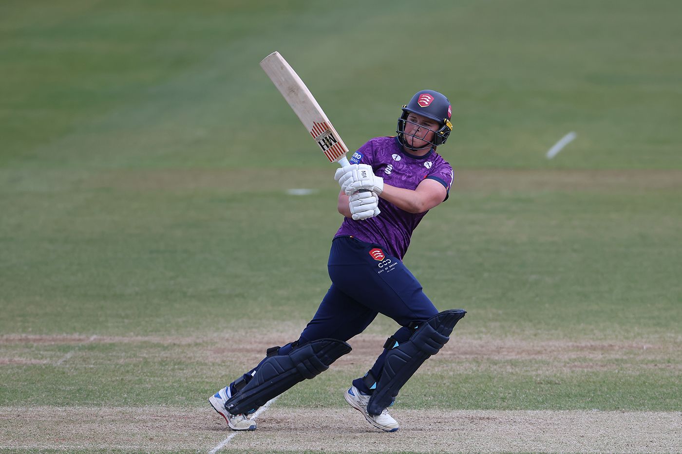 Grace Scrivens turns one to the leg side
