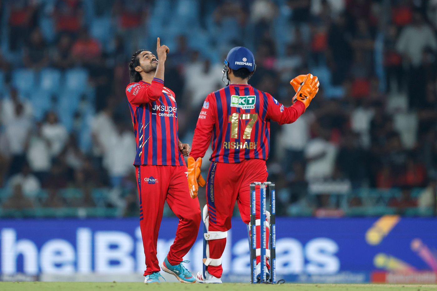 Digvesh Rathi held his nerve in the final over