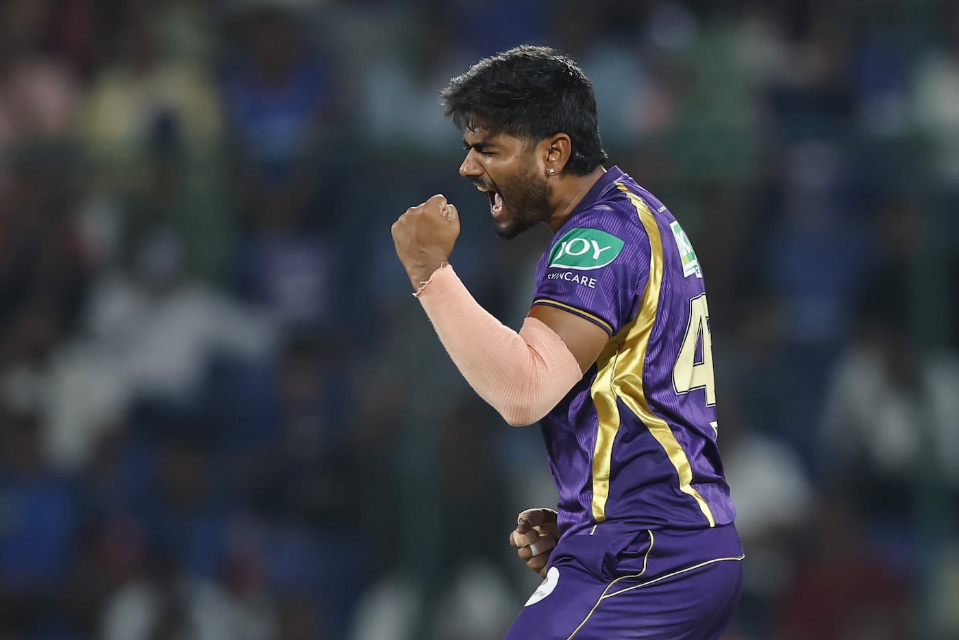 Anukul Roy got two big wickets in an over