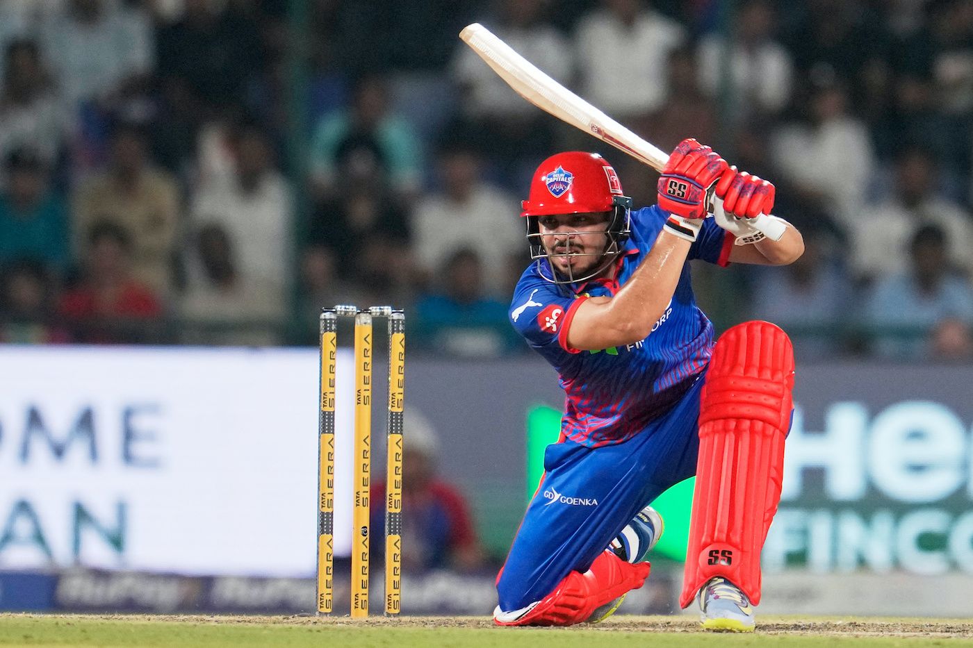Ashutosh Sharma was the only Delhi Capitals batter after Pathum Nissanka to hit sixes