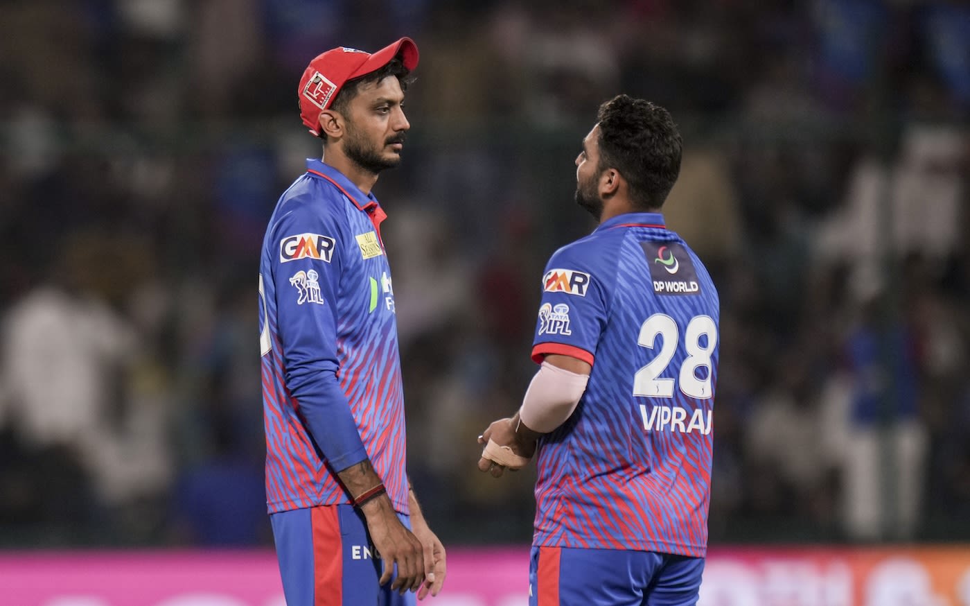 Axar Patel and Vipraj Nigam had no answers against KKR