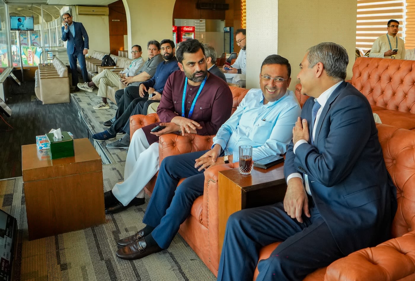 Tamim Iqbal was in attendance on the second day