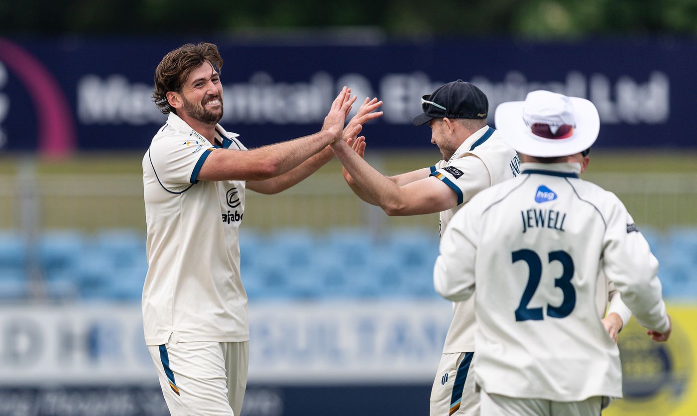 Ben Aitchison made inroads with the new ball