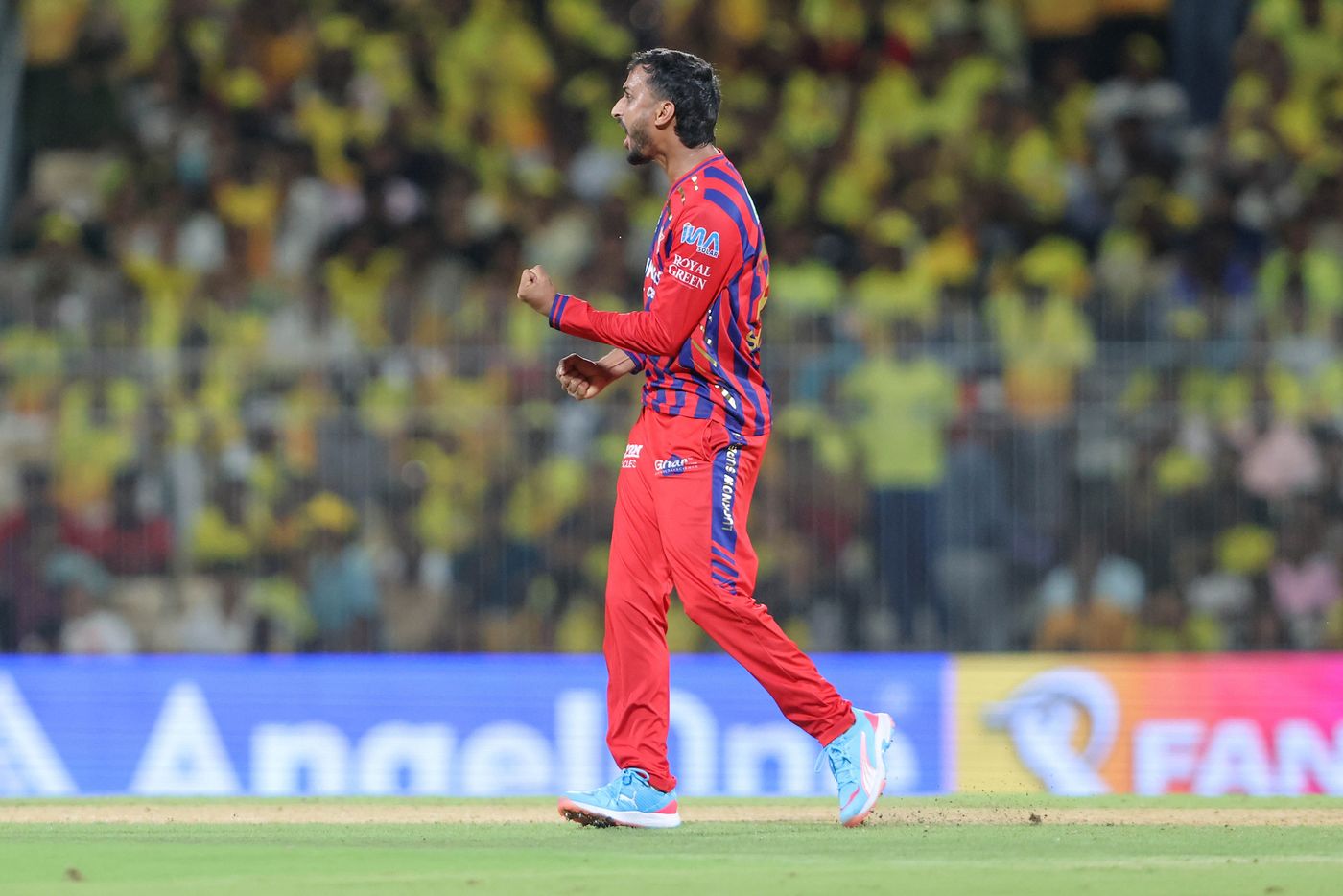 Shahbaz Ahmed plucked out two wickets