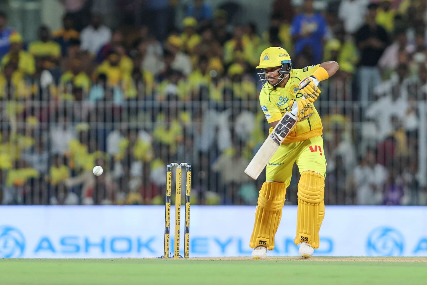Kartik Sharma played a patient knock in the middle overs