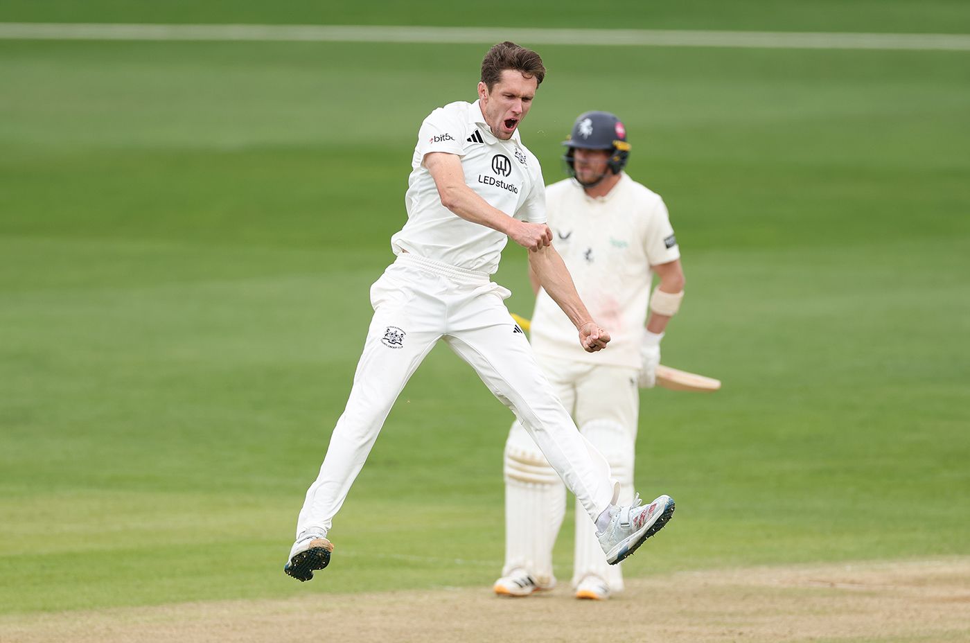 Will Williams demolished Zak Crawley's stumps